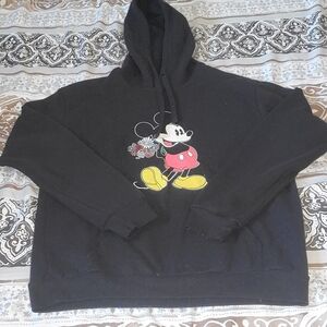Disney Black Mickey Mouse Hoodie